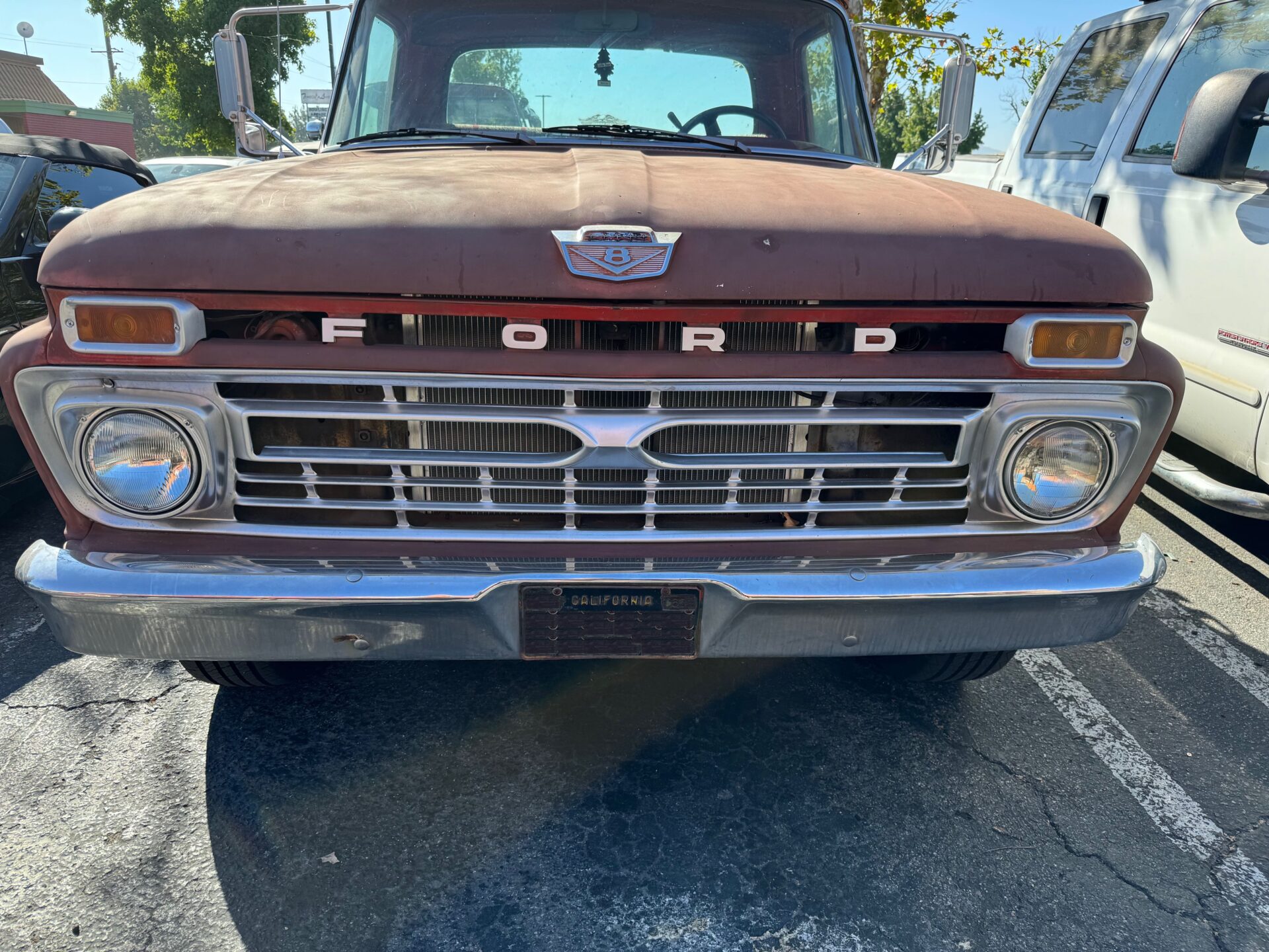 1966 Ford F250 Truck | Temecula Auto Repair & Transmission 1966 Ford F250 Truck in for repair at Temecula Auto Repair