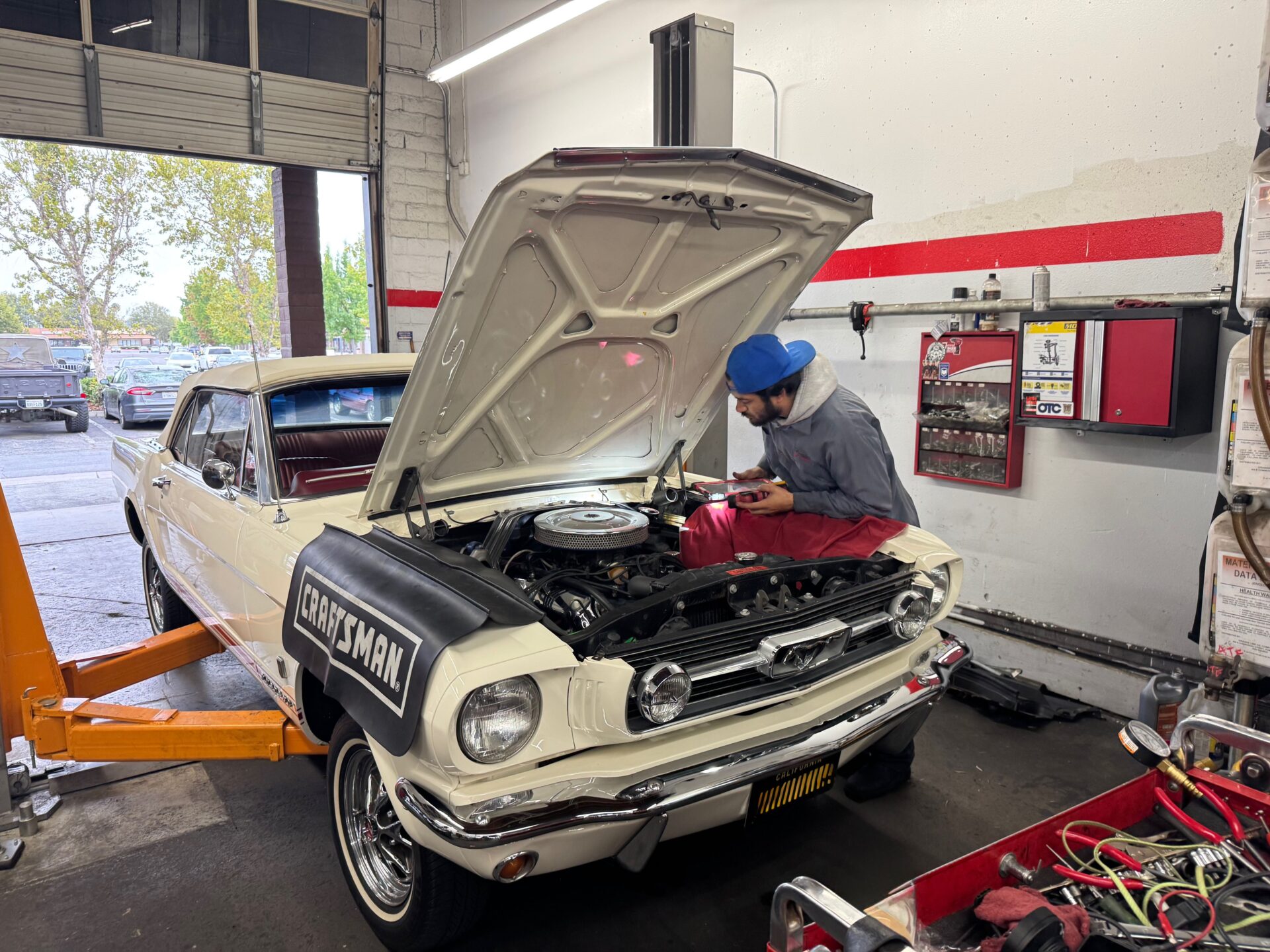 Classic Mustang Repair in Temecula Murrieta | Temecula Auto Repair & Transmission A Classic Ford Mustang repair at Temecula Auto Repair & Transmission