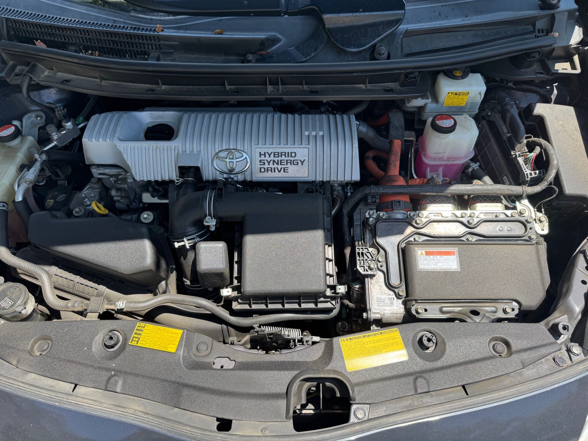 Hybrid Toyota Prius Engine and Electric Inverter at Temecula Auto Repair Transmission in Temecula | Temecula Auto Repair & Transmission A Hybrid Toyota Prius Engine and Electric Inverter at Temecula Auto Repair & Transmission in Temecula.
