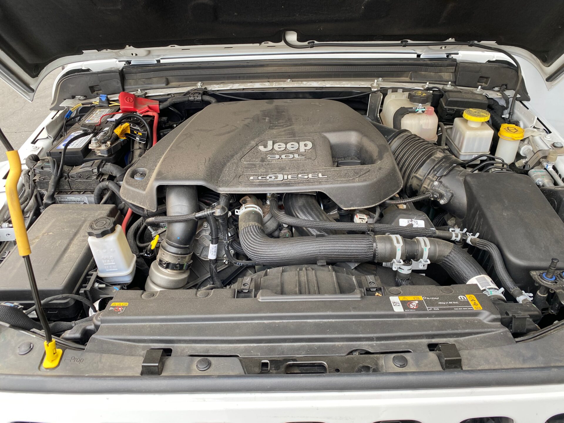 Jeep EcoDiesel Repair in Temecula and Murrieta | Temecula Auto Repair & Transmission Repairs in progress on a Jeep EcoDiesel engine.