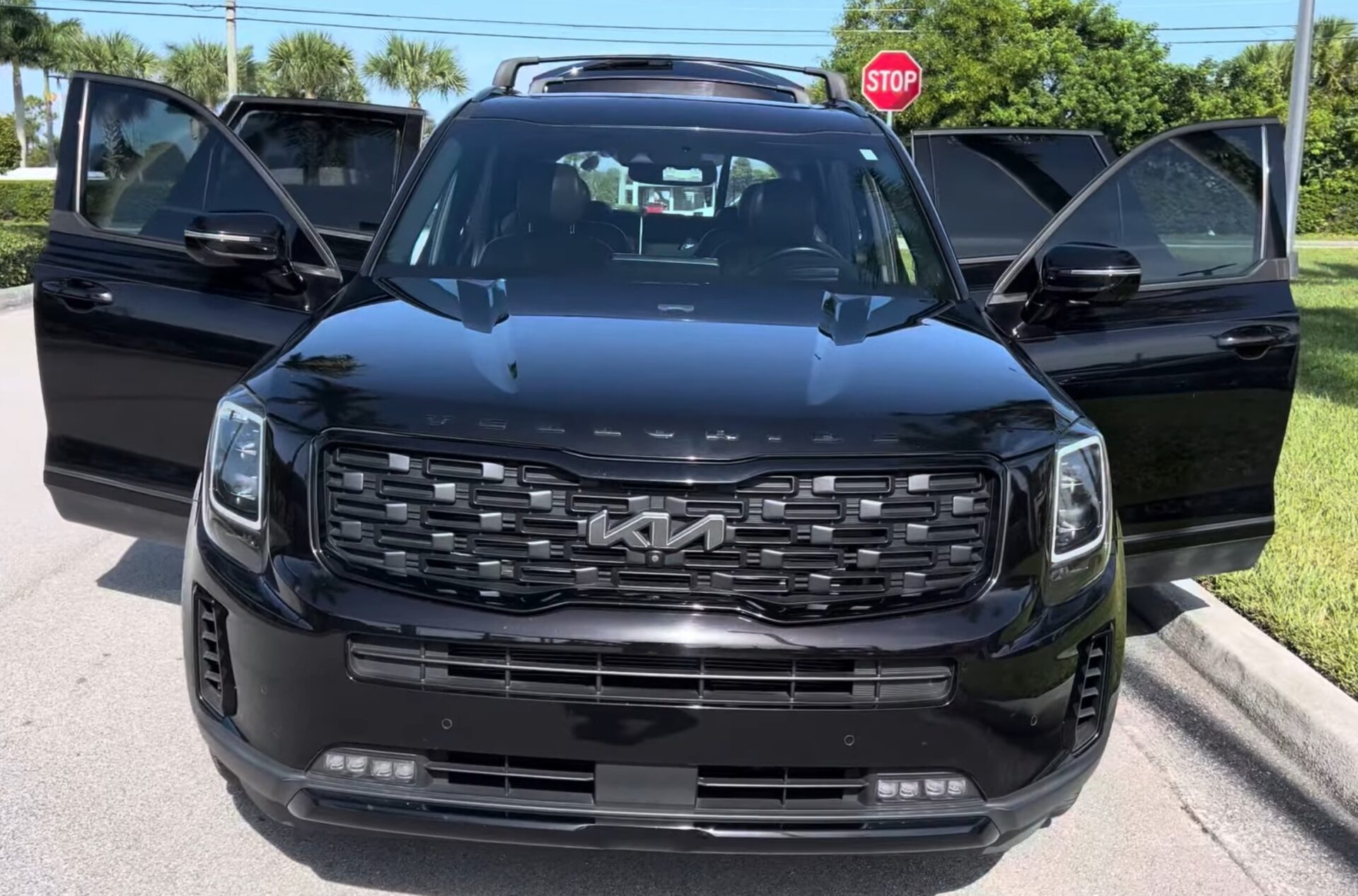 Kia Telluride | Temecula Auto Repair & Transmission A Kia Telluride shown with all doors open.