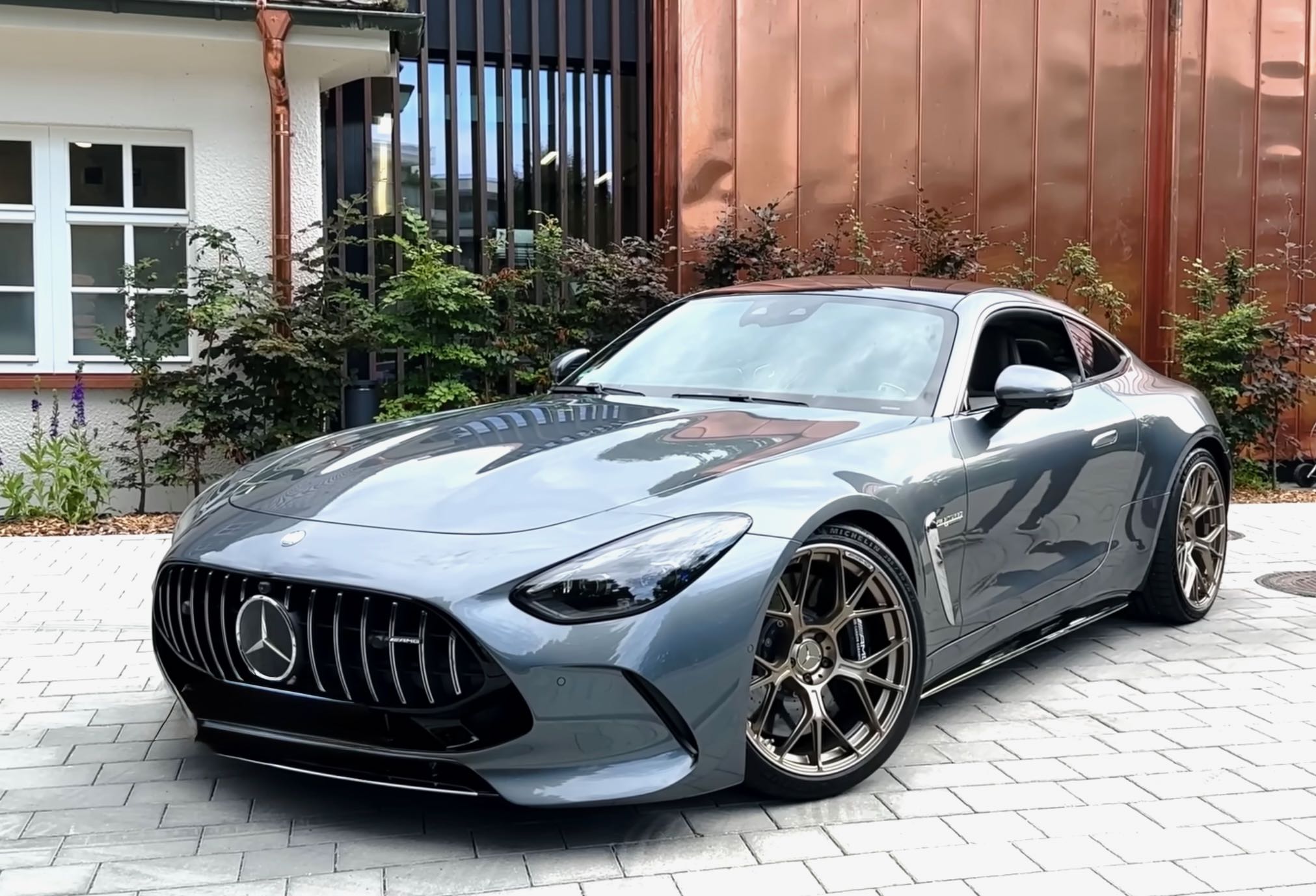 Mercedes-Benz AMG GT Service in Temecula Murrieta | Temecula Auto Repair & Transmission A Mercedes-Benz AMG GT parked in a driveway.