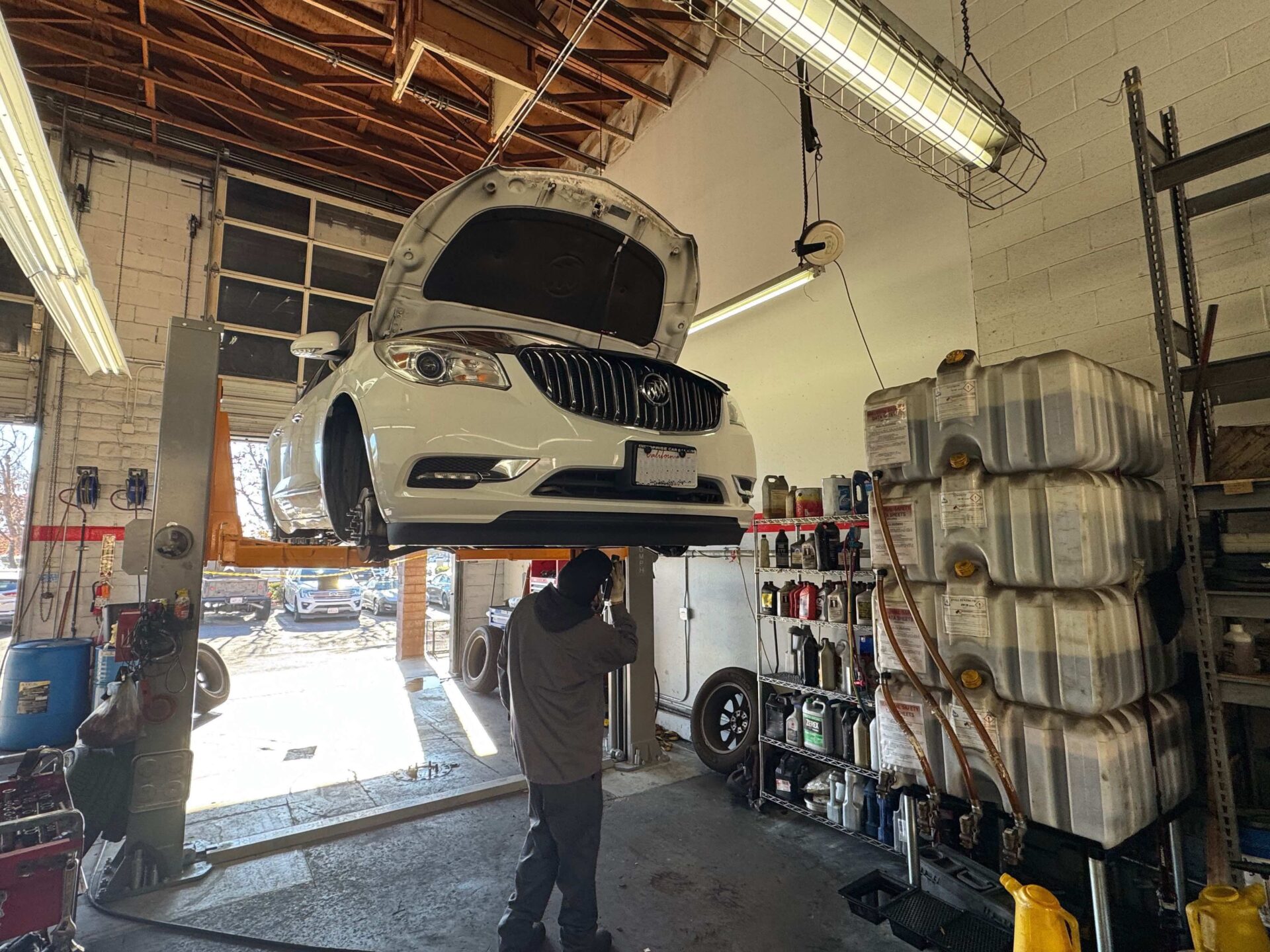 Old - High Mileage Buick Service and Repair in Temecula Murrieta | Temecula Auto Repair & Transmission An Old - High Mileage Buick in the shop for Service and Repair.