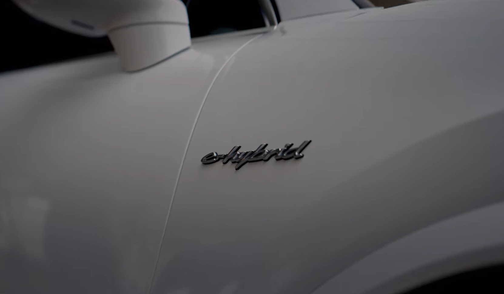 Porsche e-Hybrid | Temecula Auto Repair & Transmission Porsche Cayenne e-Hybrid fender badge (emblem).