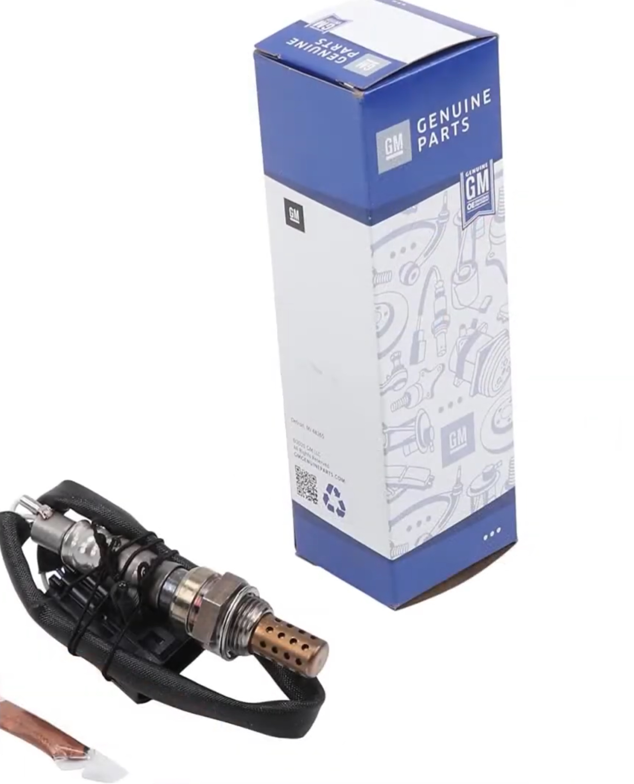 Replacement Oxygen Sensor-General Motors | Temecula Auto Repair & Transmission A replacement Oxygen Sensor made by General Motors.