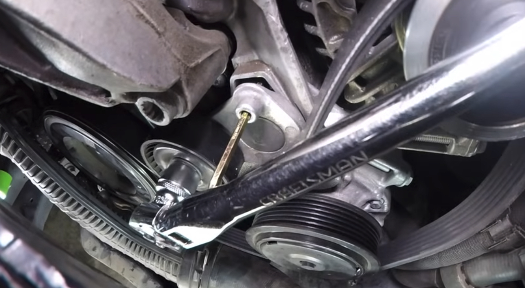 Serpentine Belt Replacement | Temecula Auto Repair & Transmission Replacing a Serpentine Belt on a Volkswagen Golf.