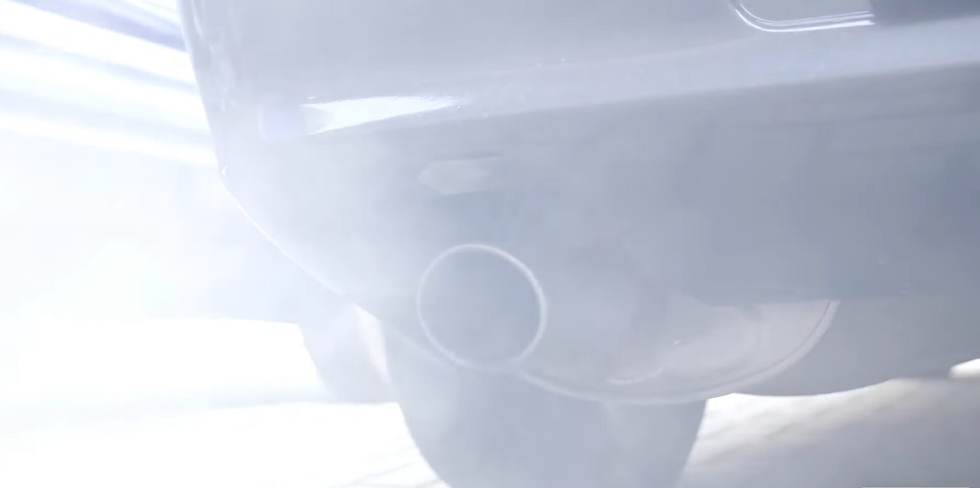 Smoke from Exhaust | Temecula Auto Repair & Transmission White smoke emitted from a tailpipe.
