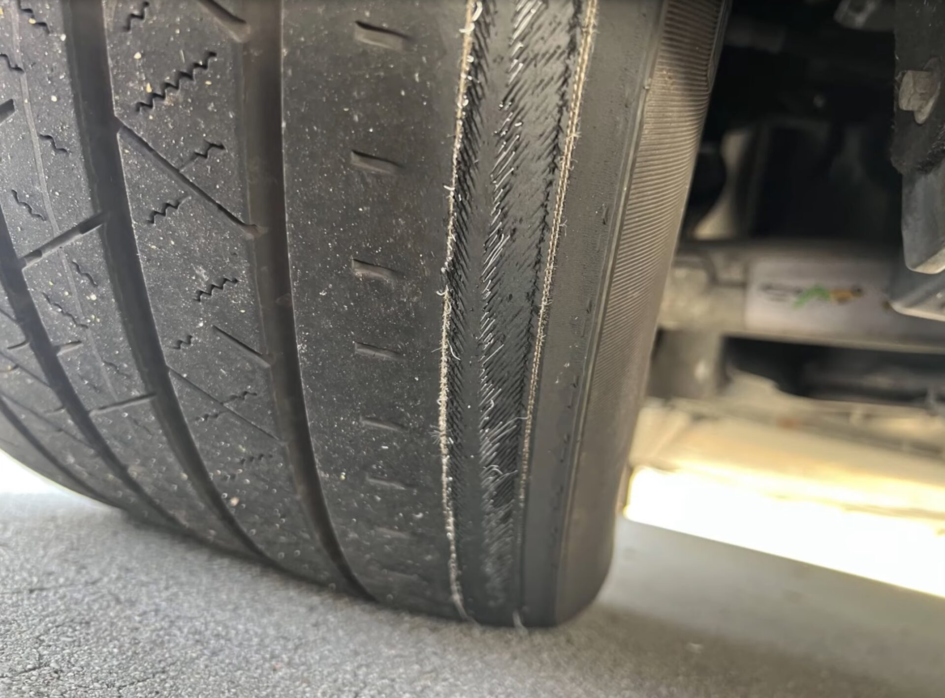 Uneven Tire Wear | Temecula Auto Repair & Transmission Uneven Tire Wear on a used car