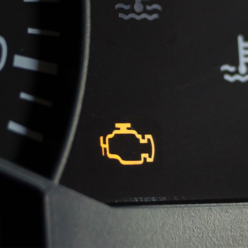 kicker_check-engine Temecula Auto Repair | Temecula Auto Repair & Transmission Check Engine light on in a dashboard